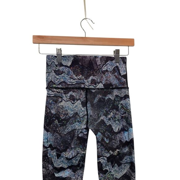 IVIVVA By Lululemon Rhythmic Tights Wunder Pants Girls 10 High Rise Sporty - Picture 4 of 11